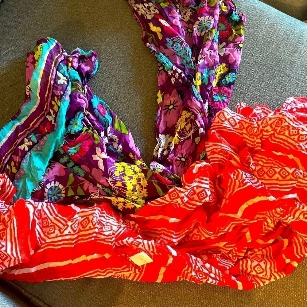 2 Vera Bradley Scarves